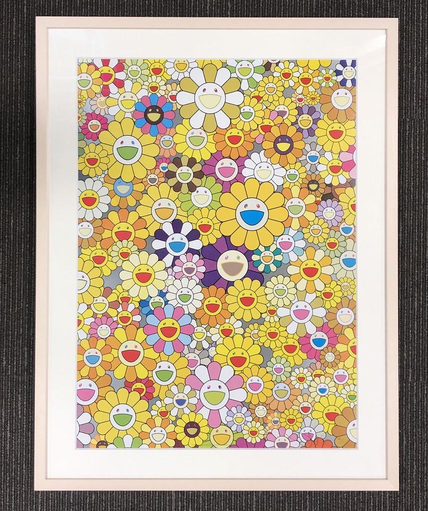 An Homage to IKB, 1957E. Limited Edition (print) by Takashi Murakami signed 2