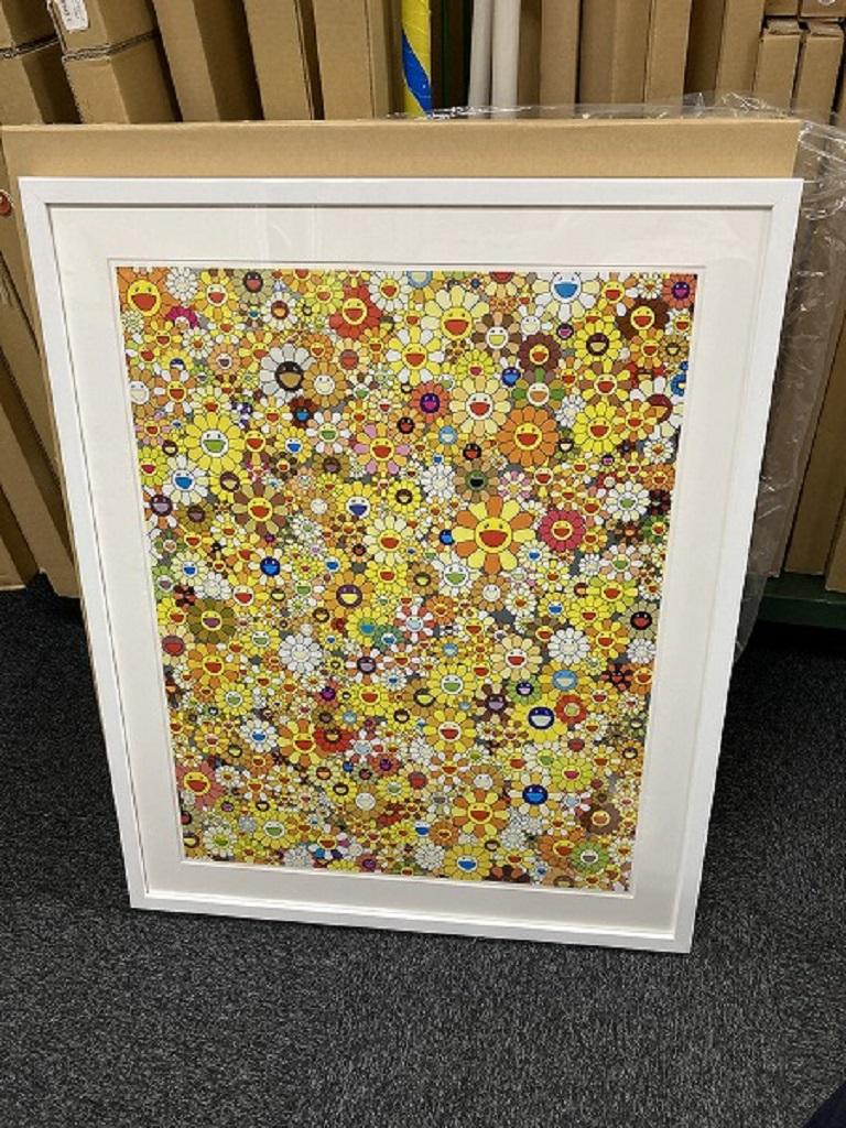 An Homage to IKB, 1957E. Limited Edition (print) by Takashi Murakami signed 1