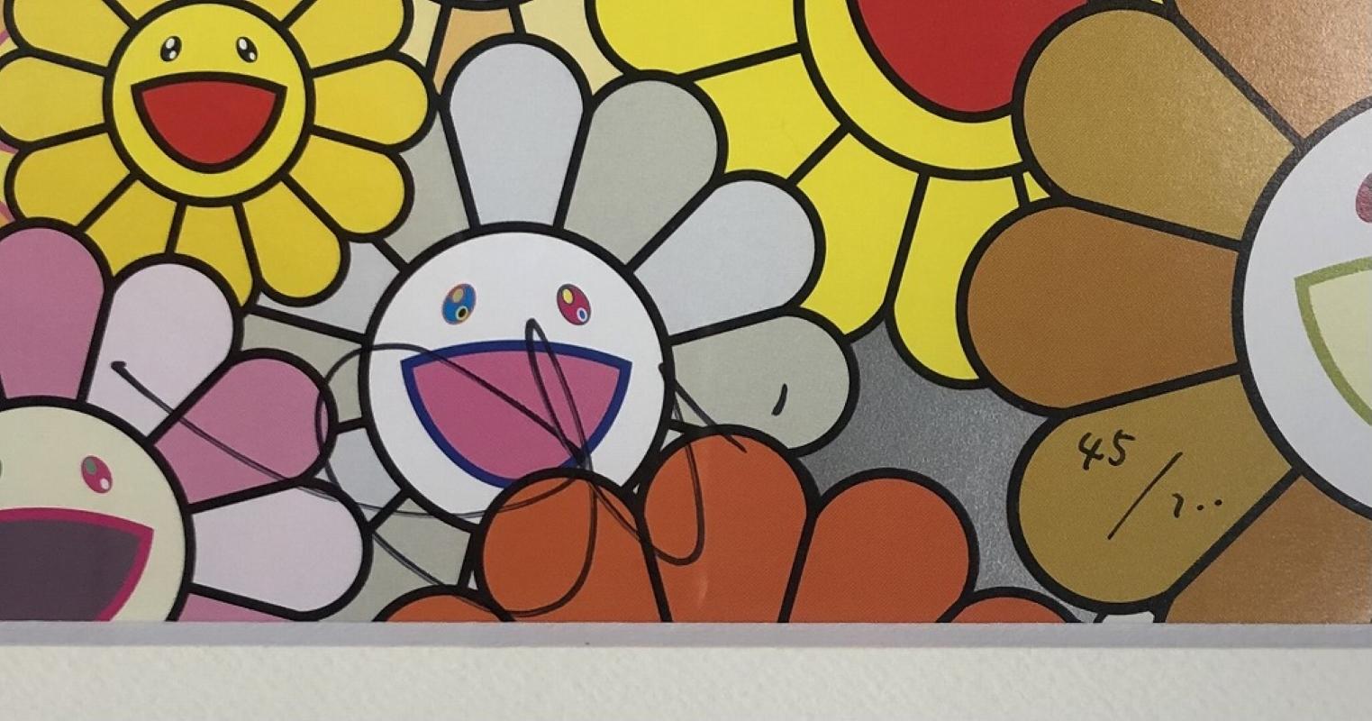 An Homage to IKB, 1957E. Limited Edition (print) by Takashi Murakami signed 4