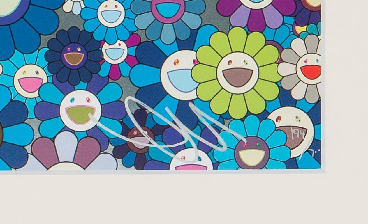 An Homage to IKB, 1957F. Limited Edition (print) by Takashi Murakami signed 4