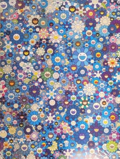 An Homage to IKB, 1957F. Limited Edition (print) by Takashi Murakami signed