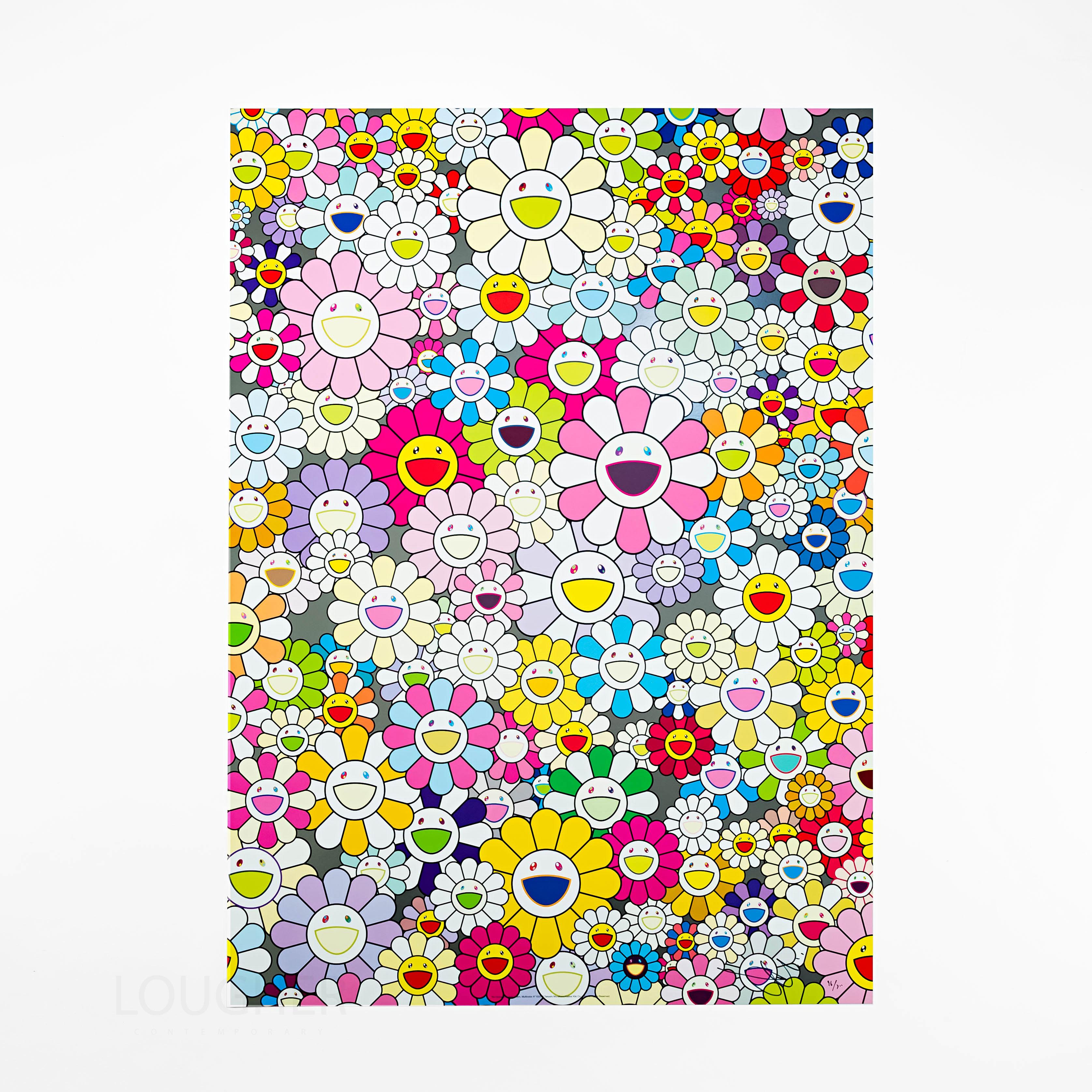 An Homage to Yves Klein, Multicolor A - Print by Takashi Murakami