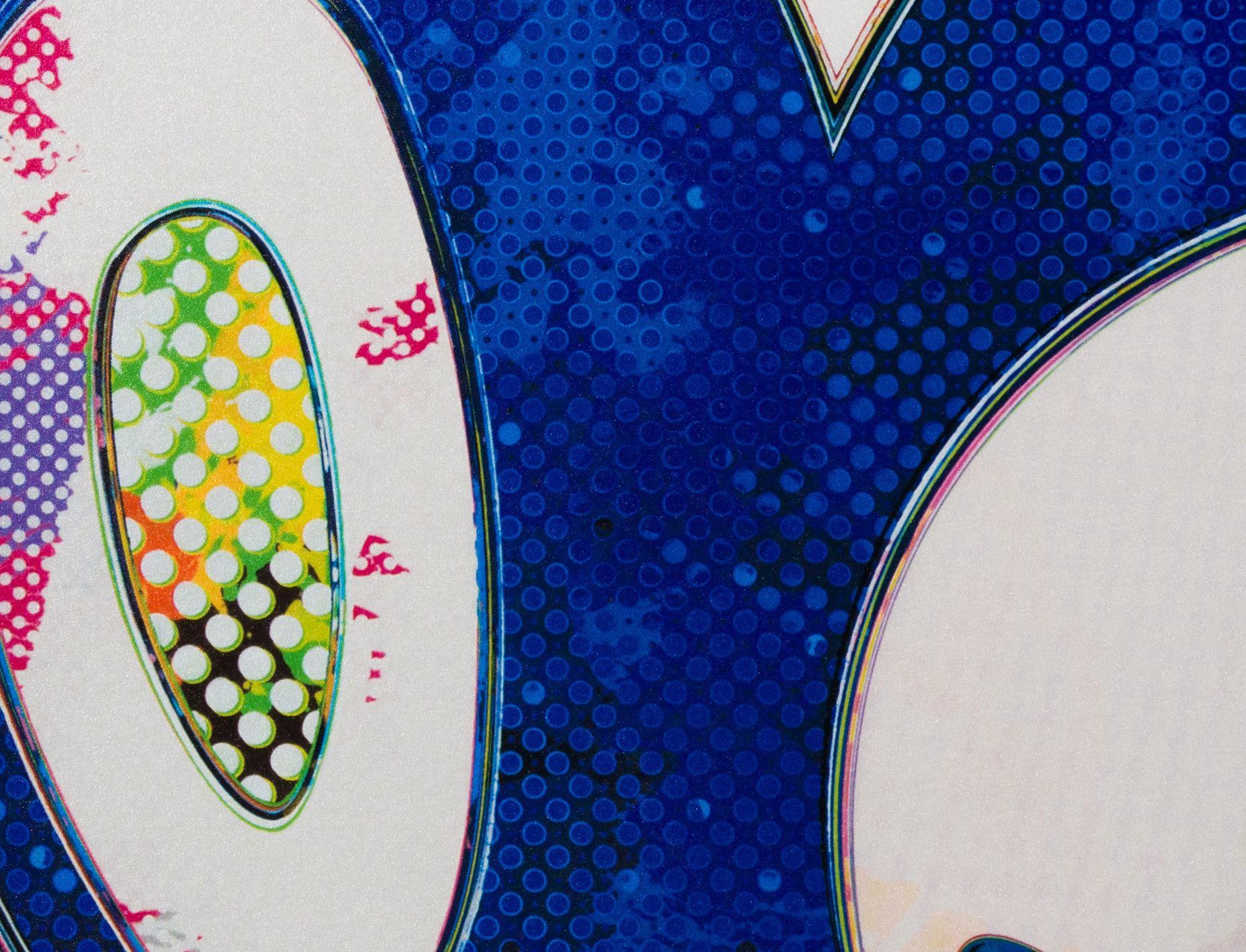 And Then (A Deep Ocean of Ultramarine) - Pop Art Print by Takashi Murakami