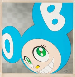 And then and then... (aqua blue) Limited Edition (print) by Murakami signed 