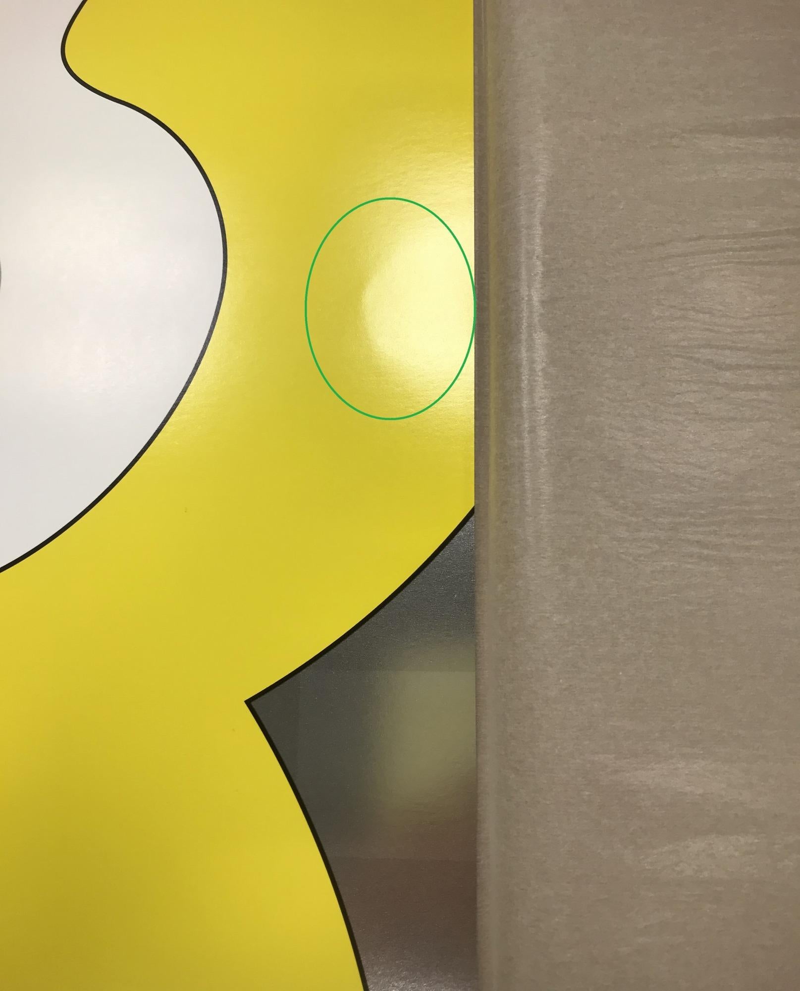 Y entonces y entonces... (amarillo) Edición limitada (impresión) de Murakami, firmada en venta 4