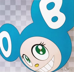 E poi... . (Aqua Blue), litografia firmata a mano