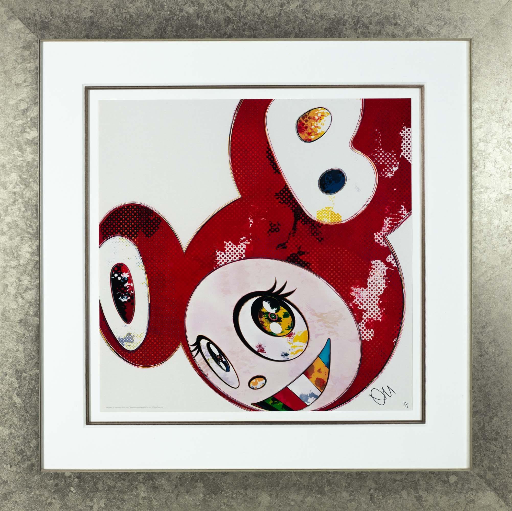 And Then x 727 (Vermillion:SHU)  - Pop Art Print by Takashi Murakami