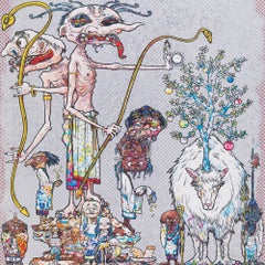 Assegnazione di uno Spirito . Edizione limitata (stampa) firmata da Takashi Murakami