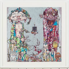 Voici ! Tis the Netherworld édition limitée (impression) de Takashi Murakami, signée 