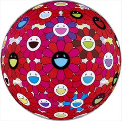 Burning Blood. Limited Edition (print) by Murakami signed and numbered