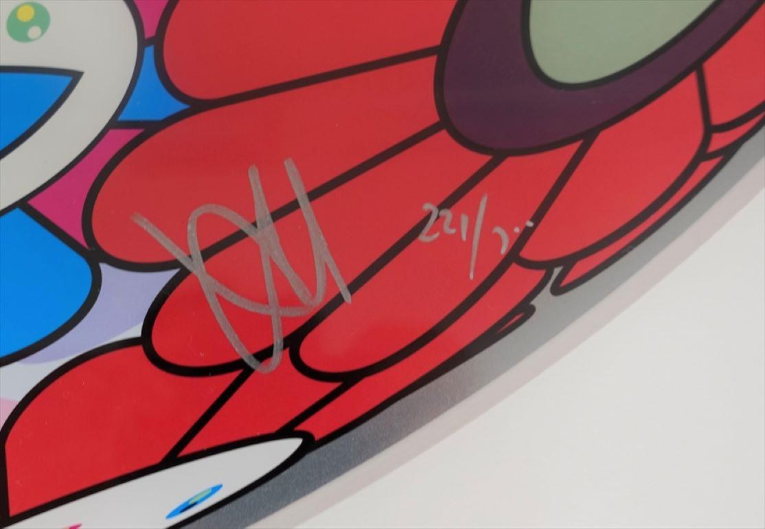 Burning Blood. Limited Edition (print) by Murakami signed and numbered - Beige Figurative Print by Takashi Murakami