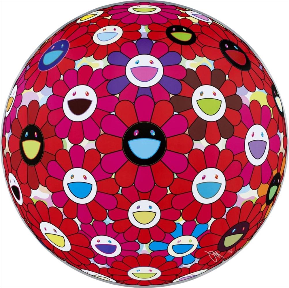 Burning Blood. Limited Edition (print) by Murakami signed and numbered - Print by Takashi Murakami