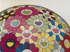 Seppellire il mio volto nel campo di fiori, Stampa Pop Art di Takashi Murakami