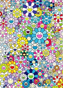 Champagne Supernova, Blue, Takashi Murakami