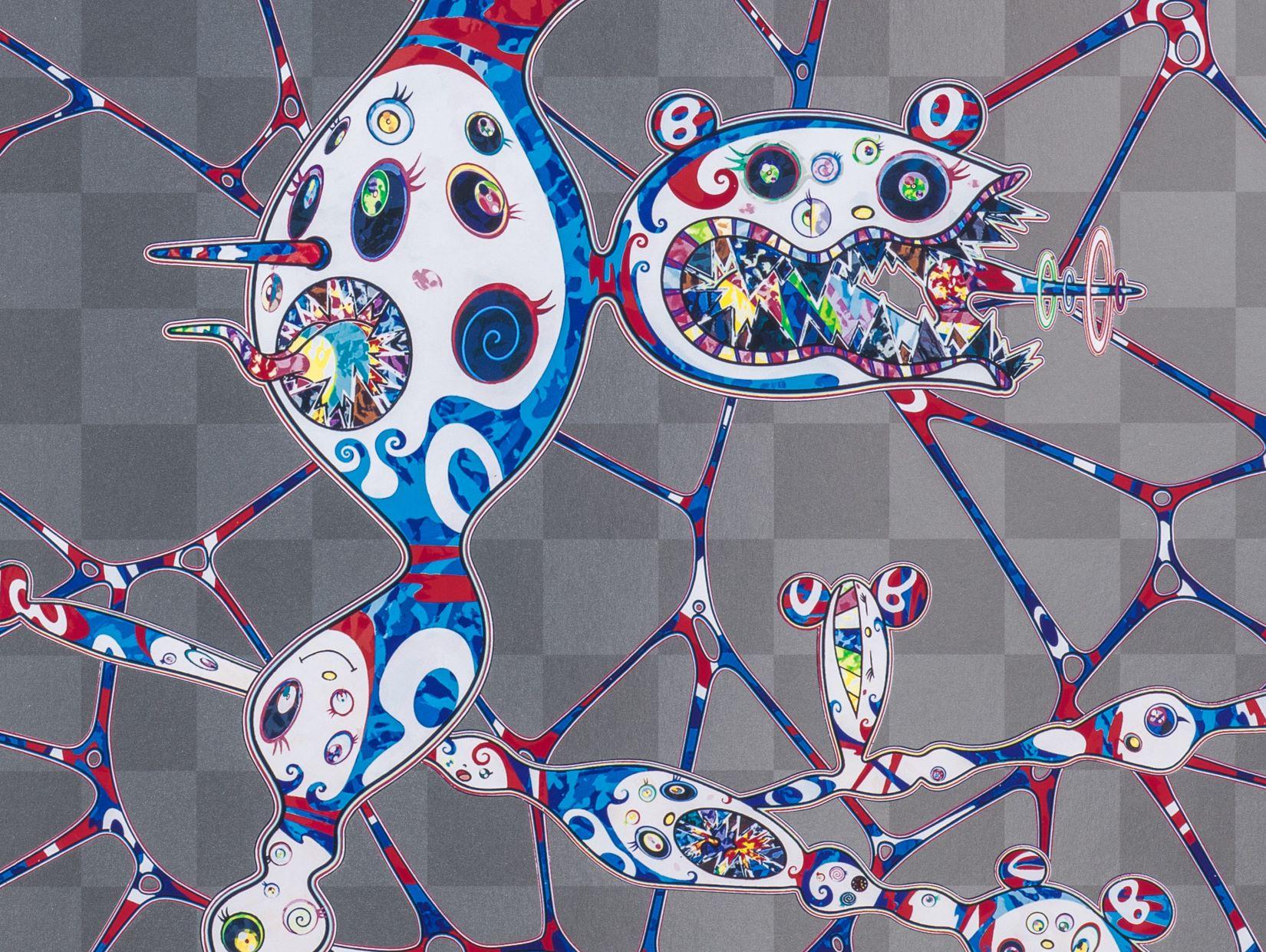 Chaos: Primordial Life, 2017 - Pop Art Print by Takashi Murakami