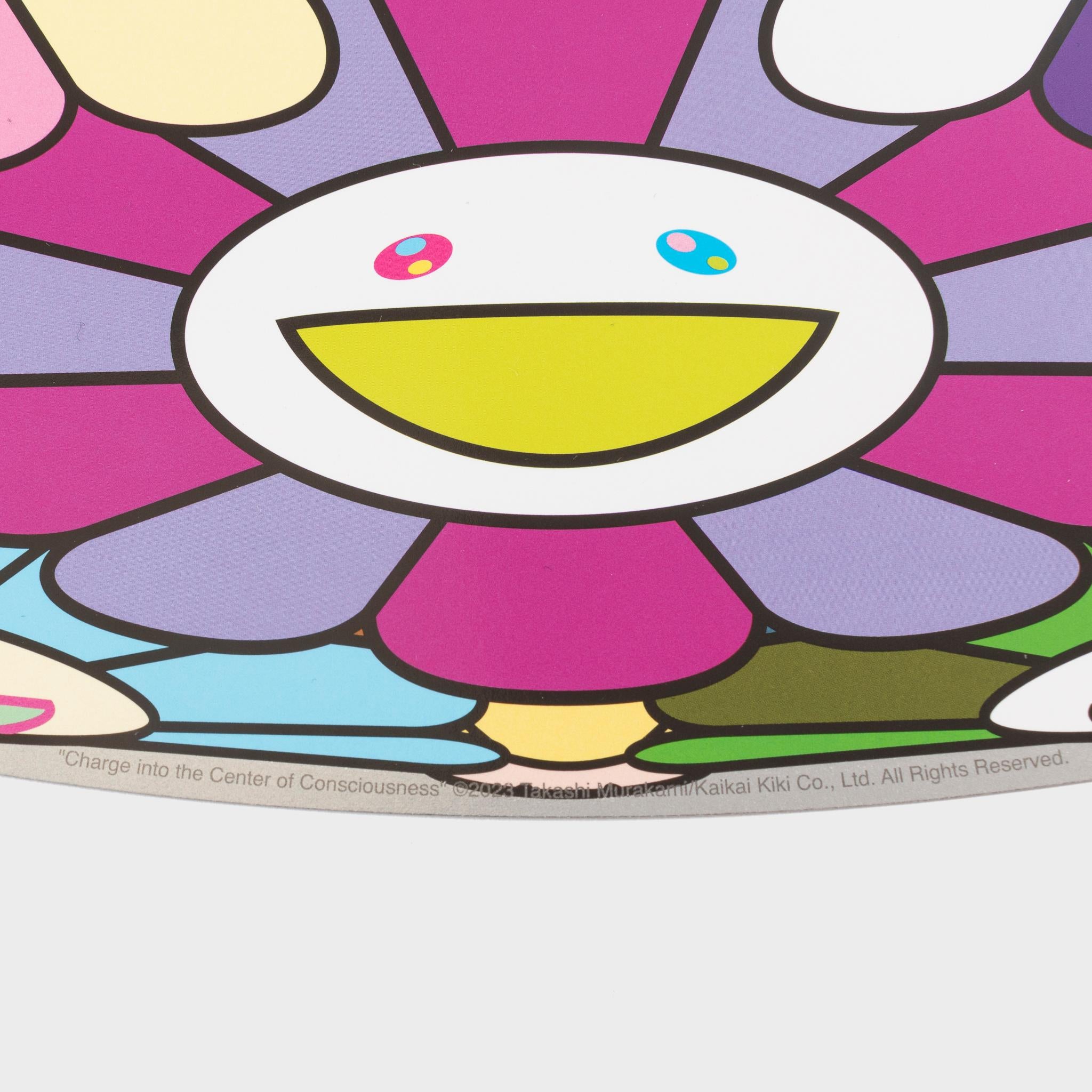 Carica nel centro della coscienza, Takashi Murakami, stampa su bulbi di fiori in vendita 1