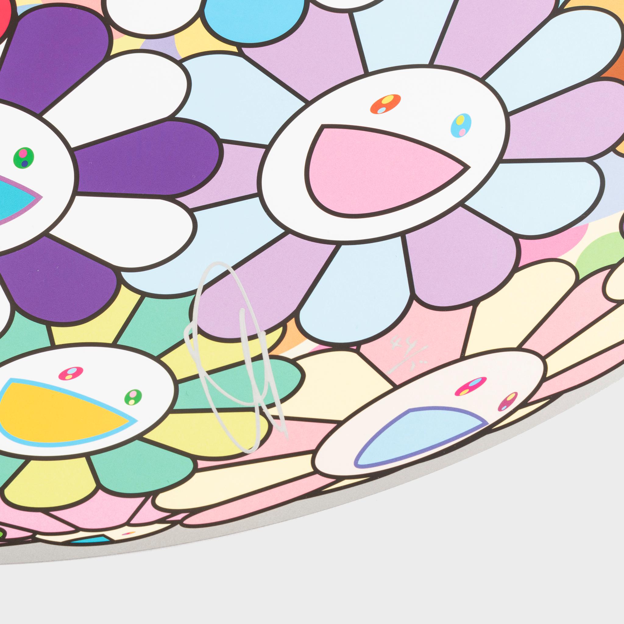 Carica nel centro della coscienza, Takashi Murakami, stampa su bulbi di fiori in vendita 3