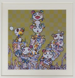 Panda als Kind. In limitierter Auflage (Druck) von Takashi Murakami signiert