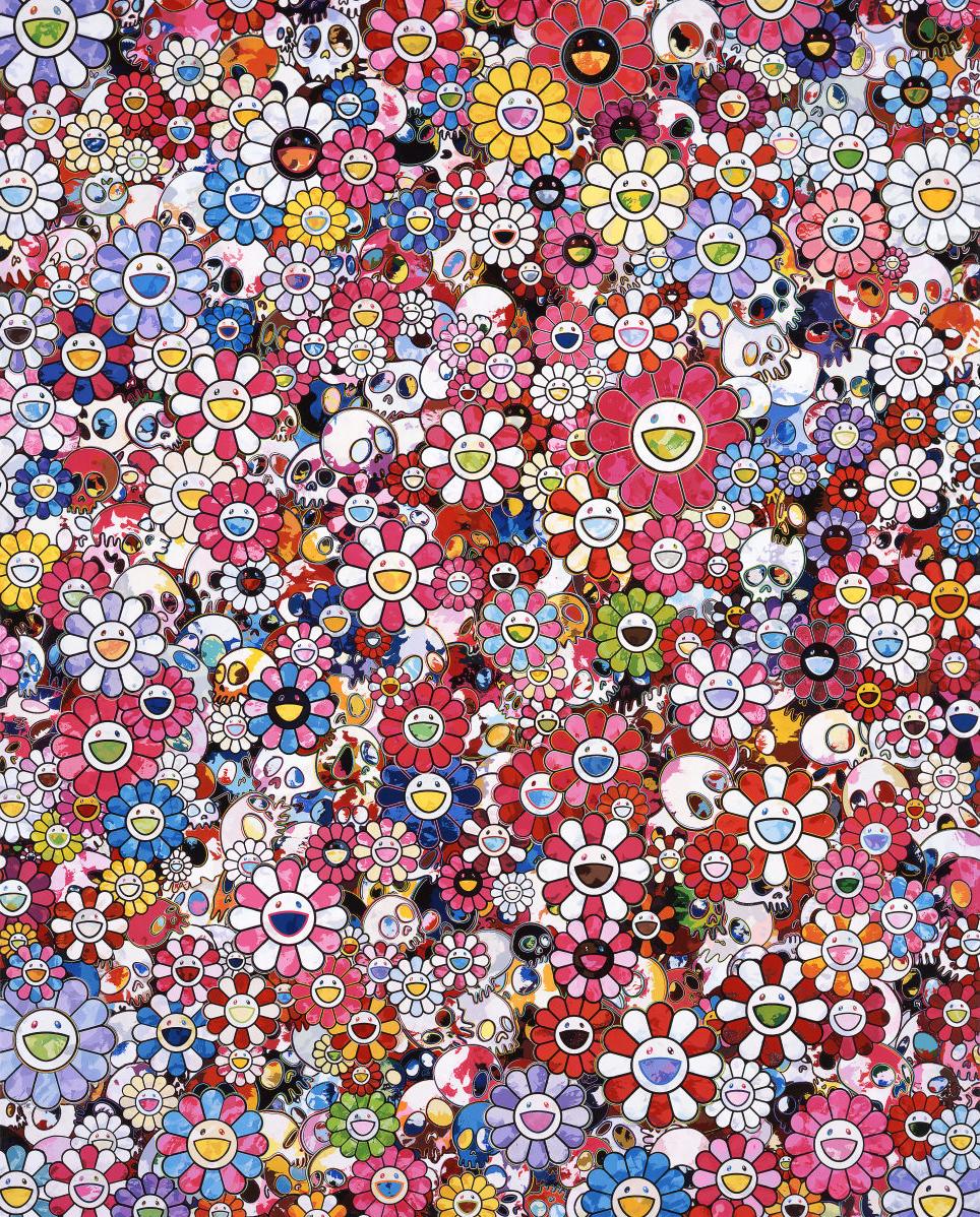 Takashi Murakami Figurative Print - Circus Hold peace and darkness in your heart Limited Edition (print) by Murakami