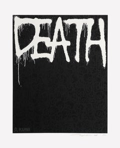 Death: Black Silkscreen (Edition: 100) by Takashi Murakami