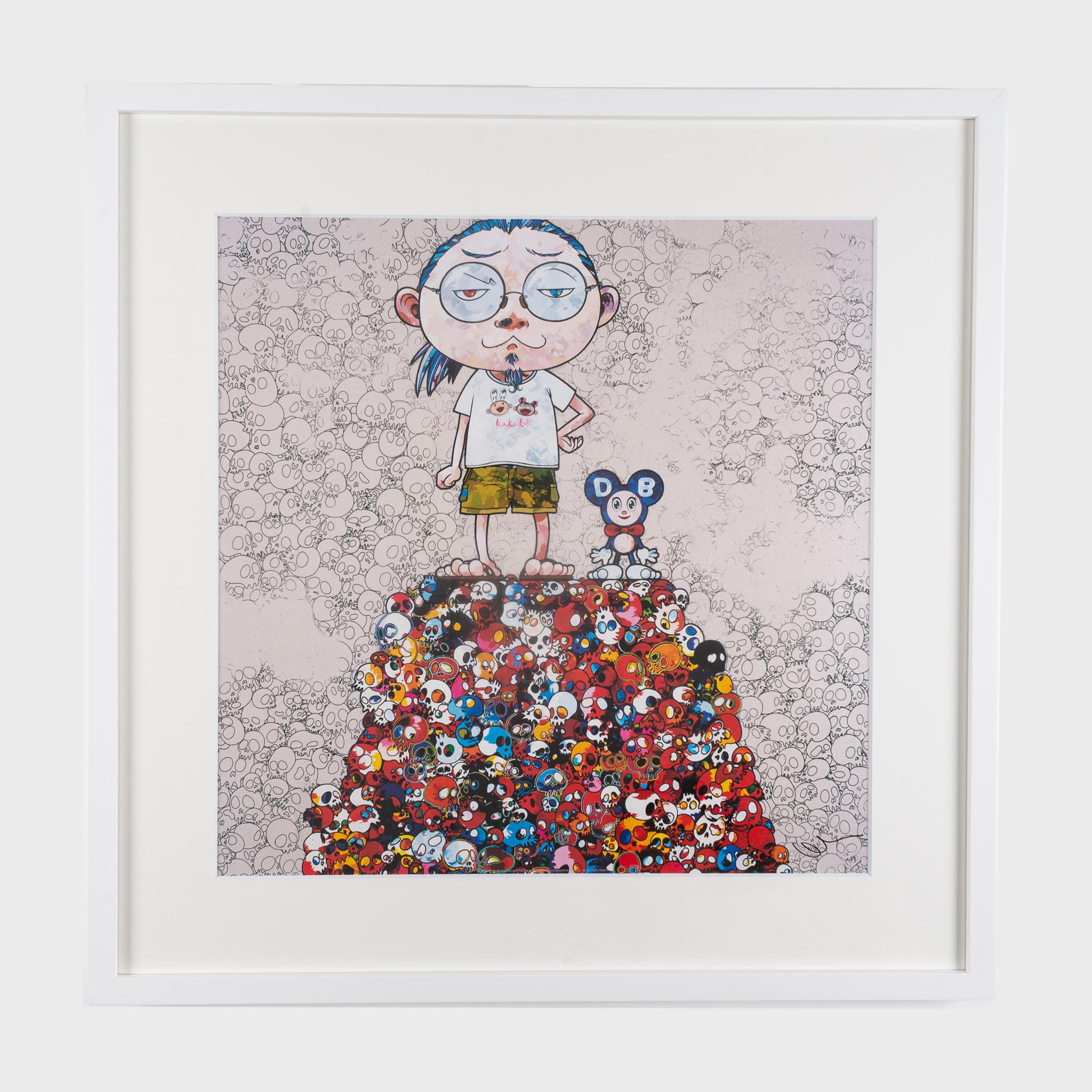 DOB & Me: On the Red Mound of the Dead - Print by Takashi Murakami