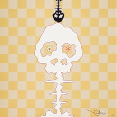 Dokuro (yellow). Limited Edition (print) by Takashi Murakami signed, numbered
