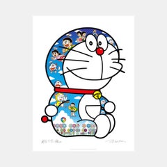 Doraemon Sitting Up: A Pleasant Day Under The Blue Sky