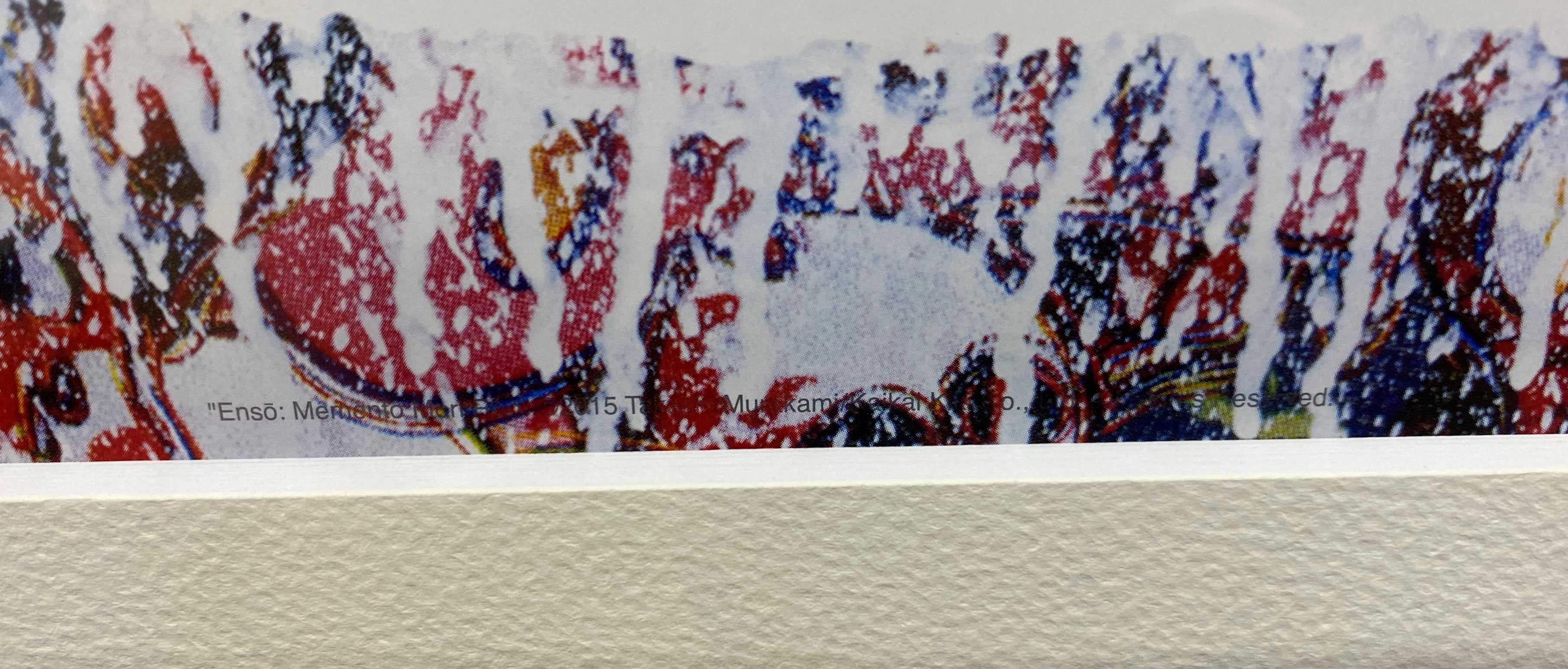 Ensō: Memento Mori Red (2016) Limitierte Auflage (Druck) von Murakami handsigniert (Pop-Art), Print, von Takashi Murakami