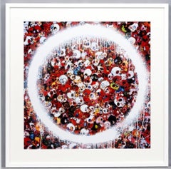 Used Ensō: Memento Mori Red (2016) Limited Edition (print) by Murakami hand signed