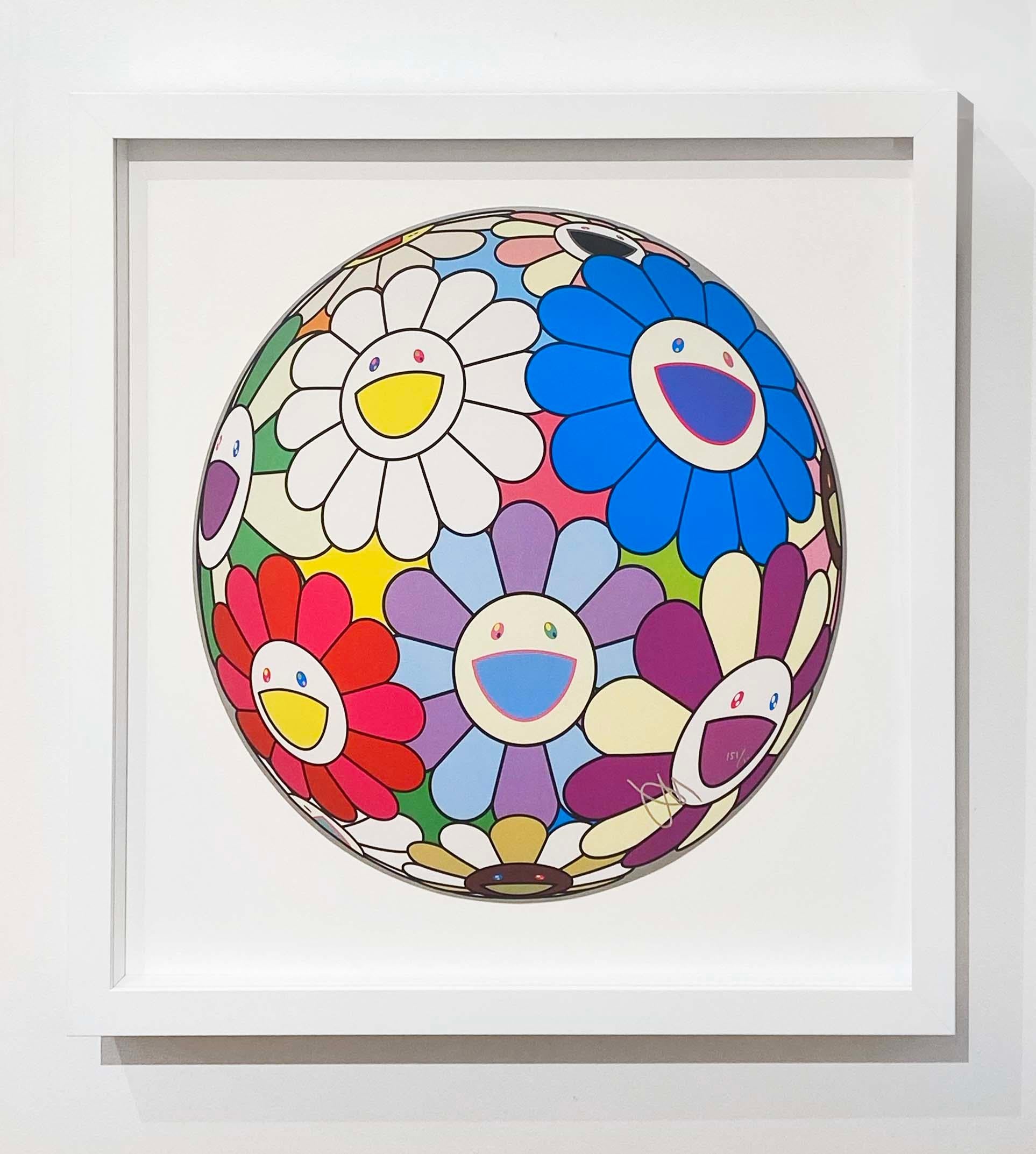 Décoration de fleurs de festival - Contemporain Print par Takashi Murakami