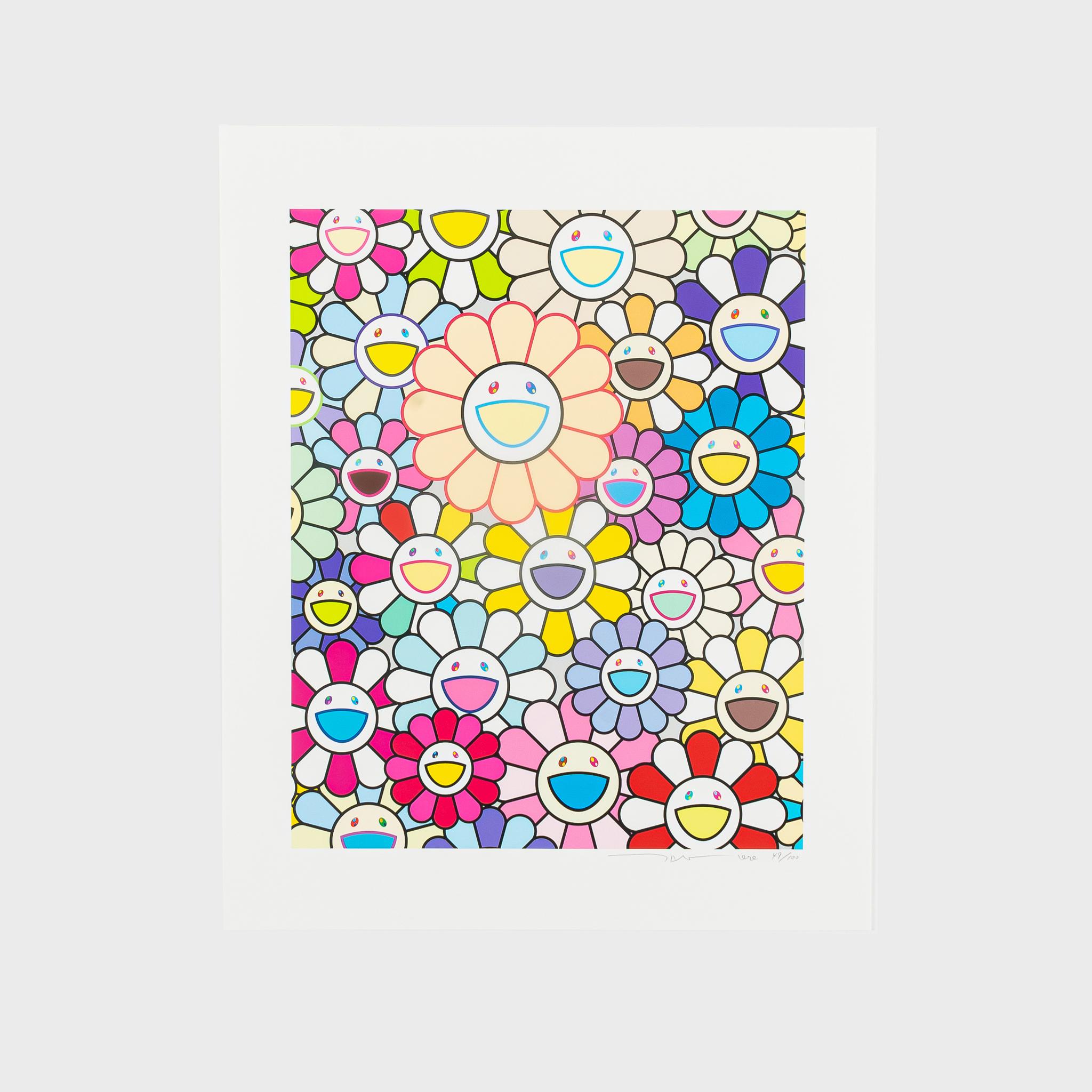 Cache-pots de fleurs - Print de Takashi Murakami