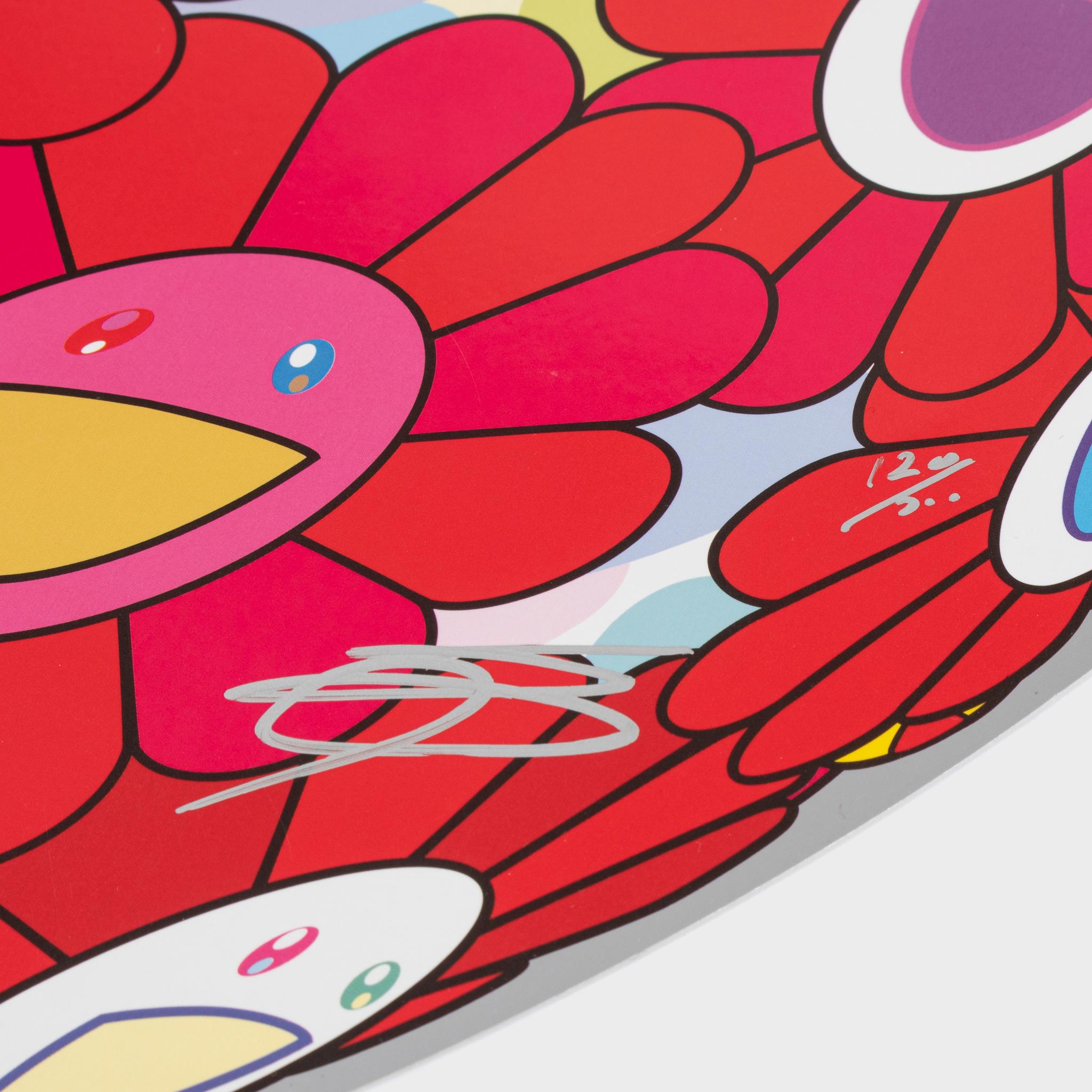 Bola de fuego - Landscape Print Gris de Takashi Murakami