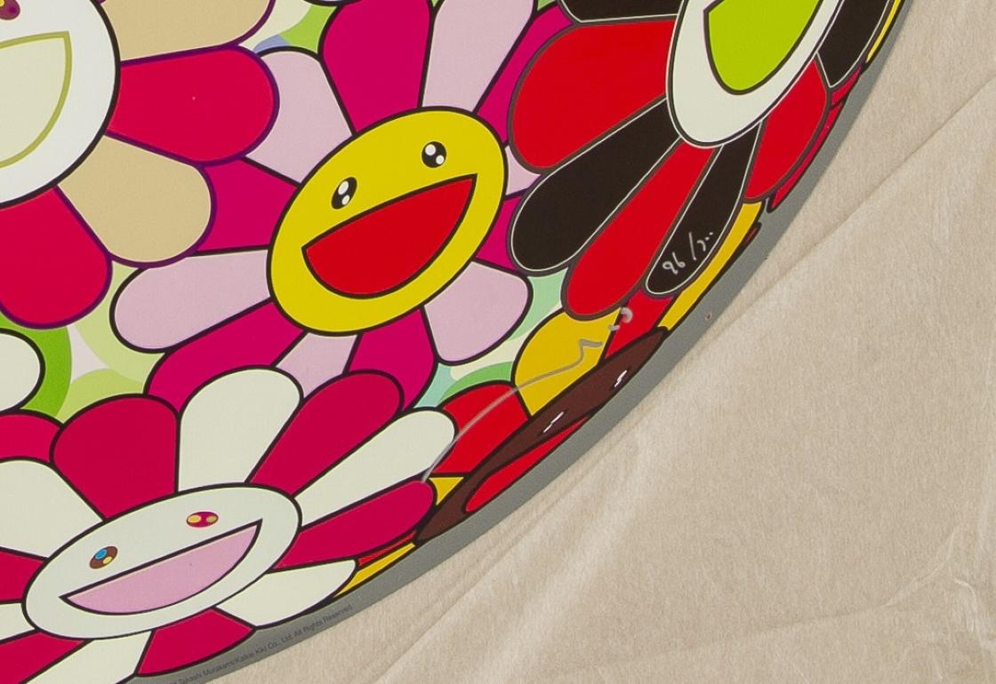 Balle de fleurs-Goldfish Colors (3D). Édition limitée de Murakami signée, numérotée - Pop Art Print par Takashi Murakami
