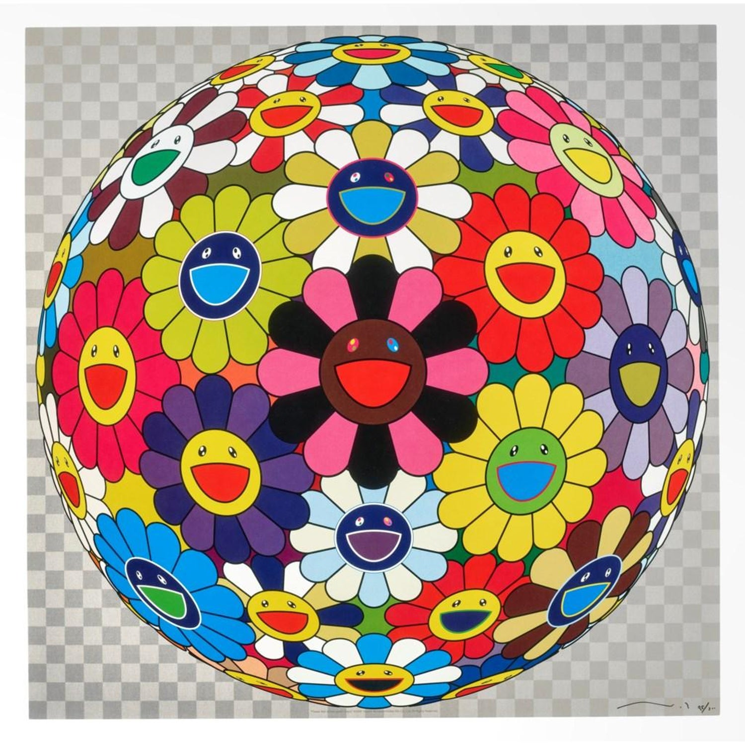 Takashi Murakami - Flower Ball (Kindergarten Days) For Sale at 1stDibs