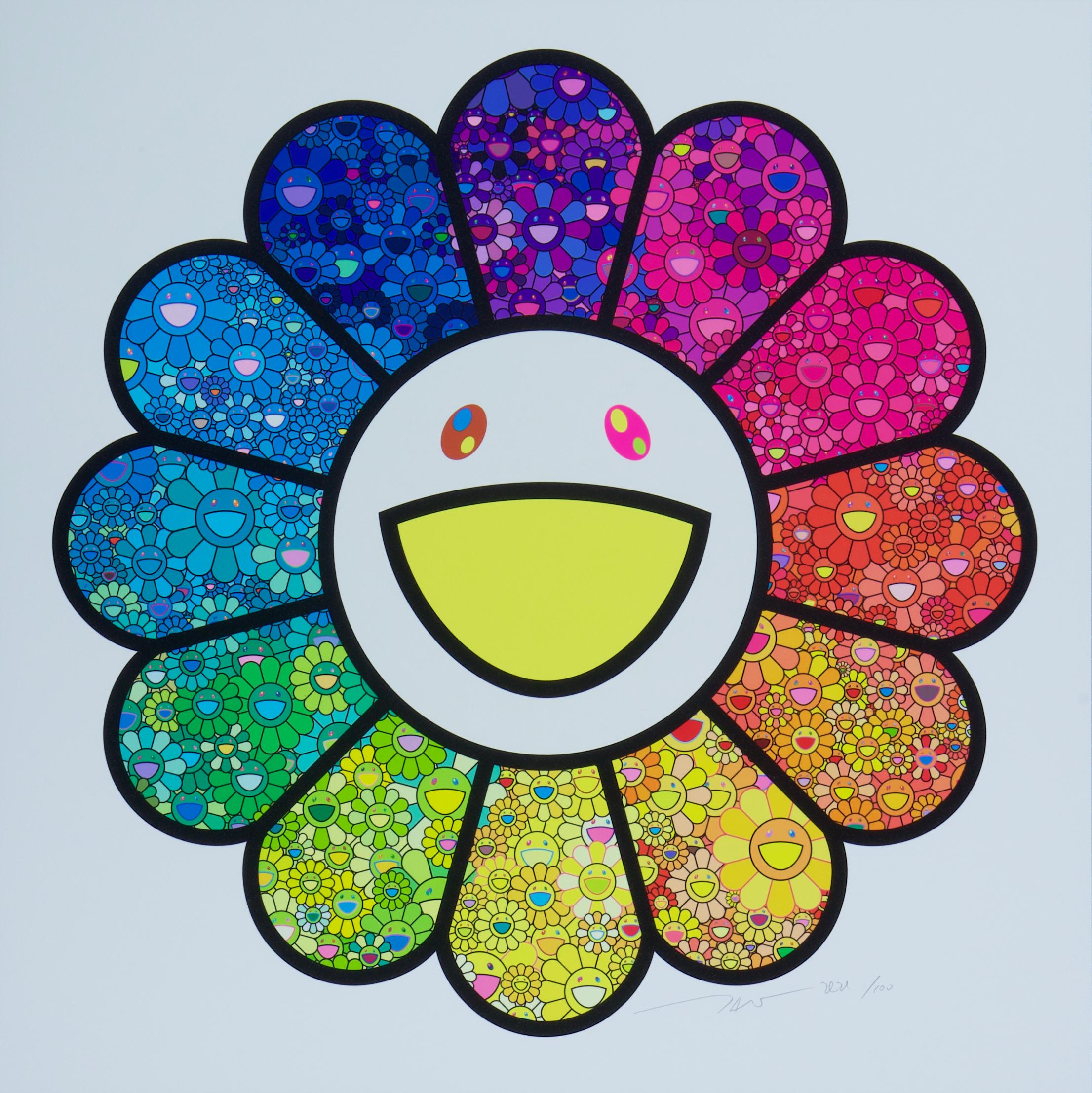 Flower Sparkles! - Print by Takashi Murakami
