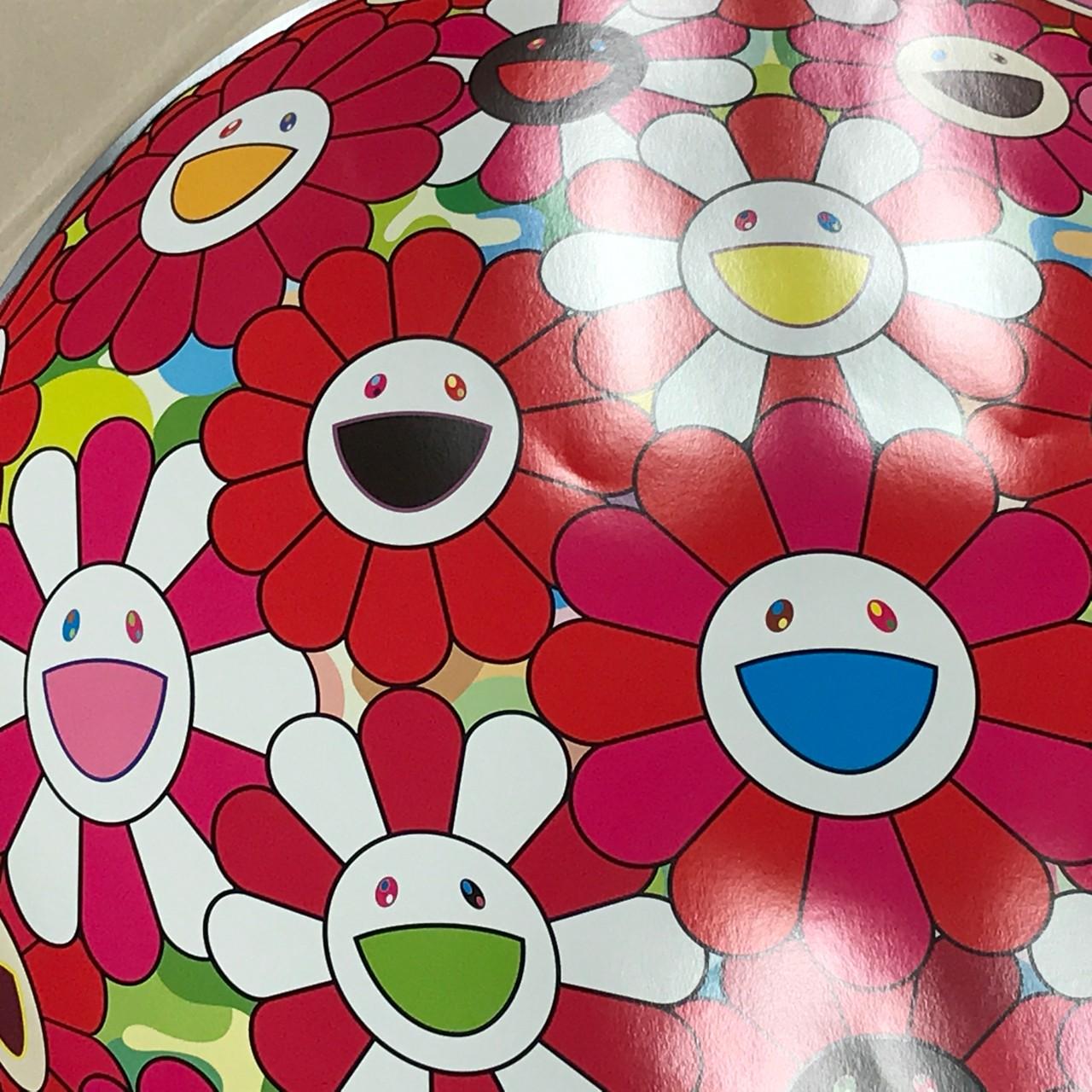 Flowerball (3D) - Papyrus. Limited Edition (print) by  Takashi Murakami For Sale 5