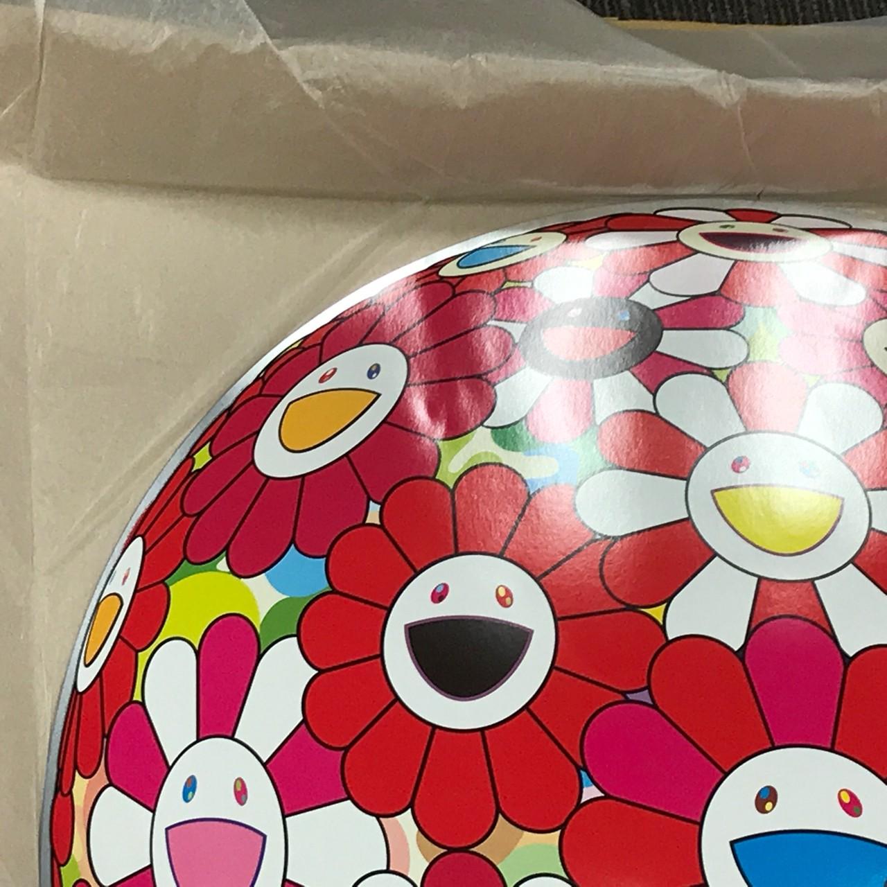 Flowerball (3D) - Papyrus. Limited Edition (print) by  Takashi Murakami  For Sale 3