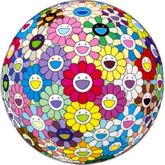 Bola de flores: Colorido, Milagro, Destello - Pop Art Flores Japonesas Colores