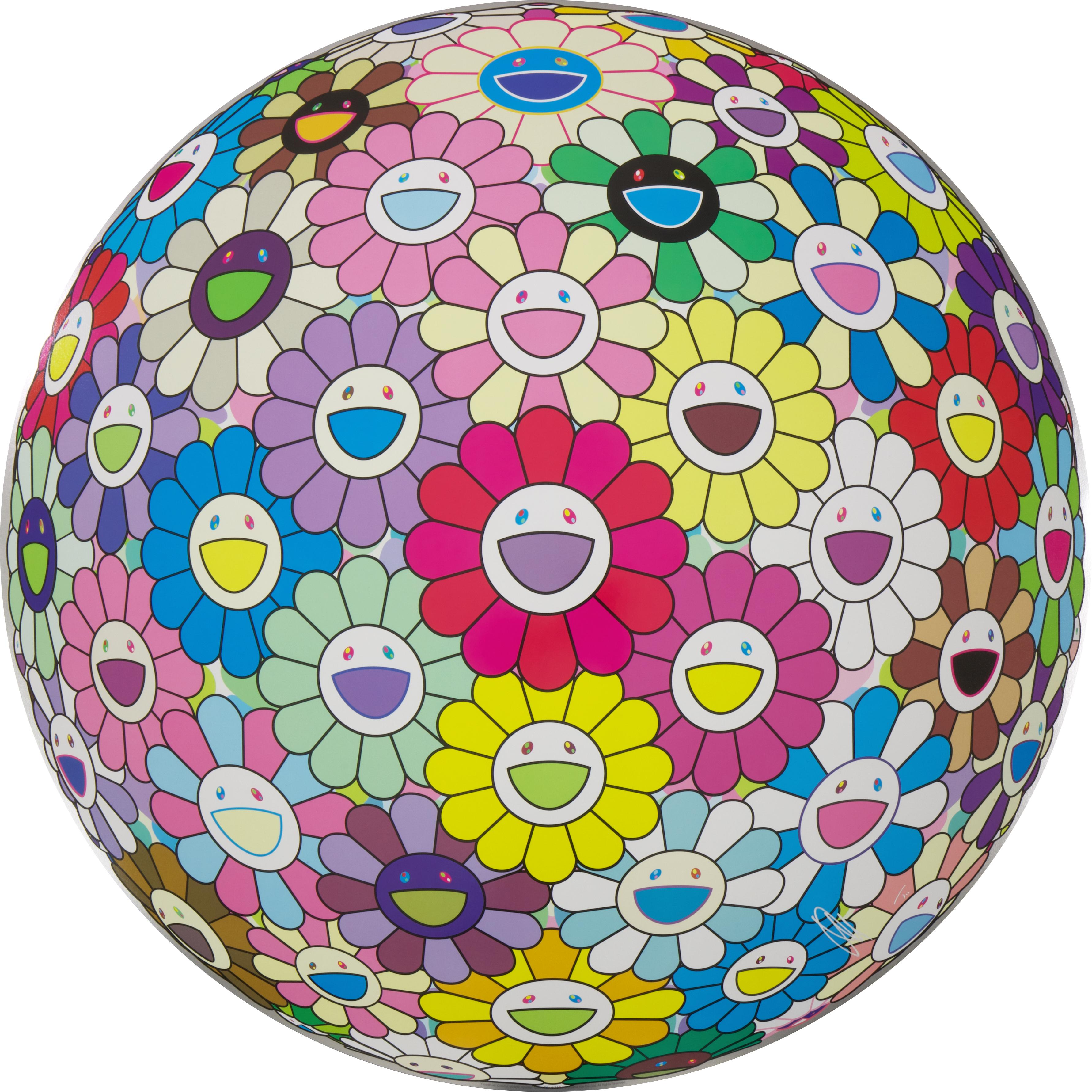 Artist: Takashi Murakami
Title: Flowerball: Colorful, Miracle, Sparkles
Year: 2022
Edition: 300
Size: 710mm / 27.45