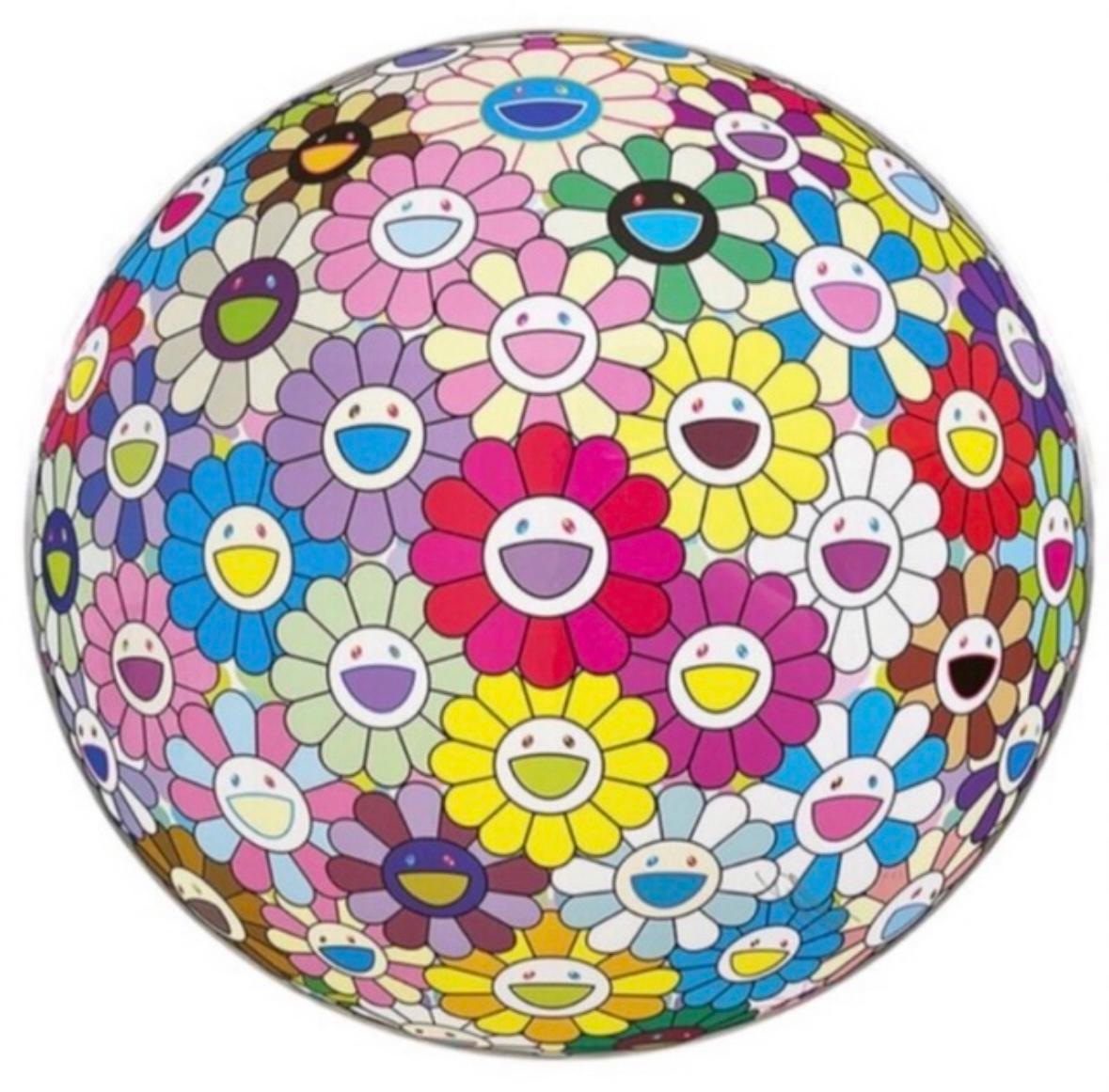 Flowerball: Colorful, Miracle, Sparkles - Print by Takashi Murakami