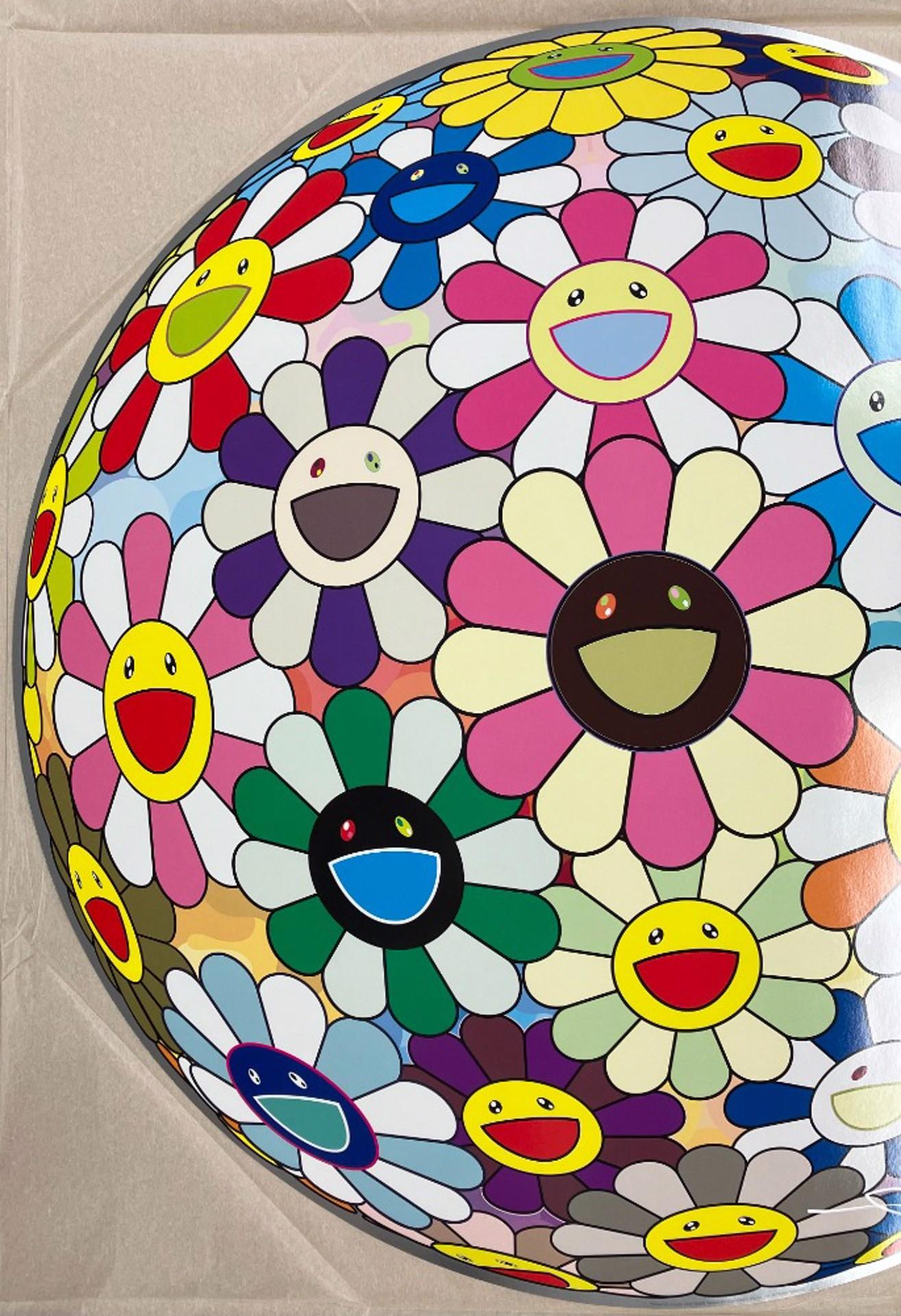 Flowerball Cosmos (3D), 2011, Limited Edition by Takashi Murakami signed im Angebot 2