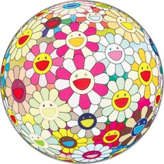 Flowerball Margaret (3D). Limited Edition (print) by Murakami signed, numbered