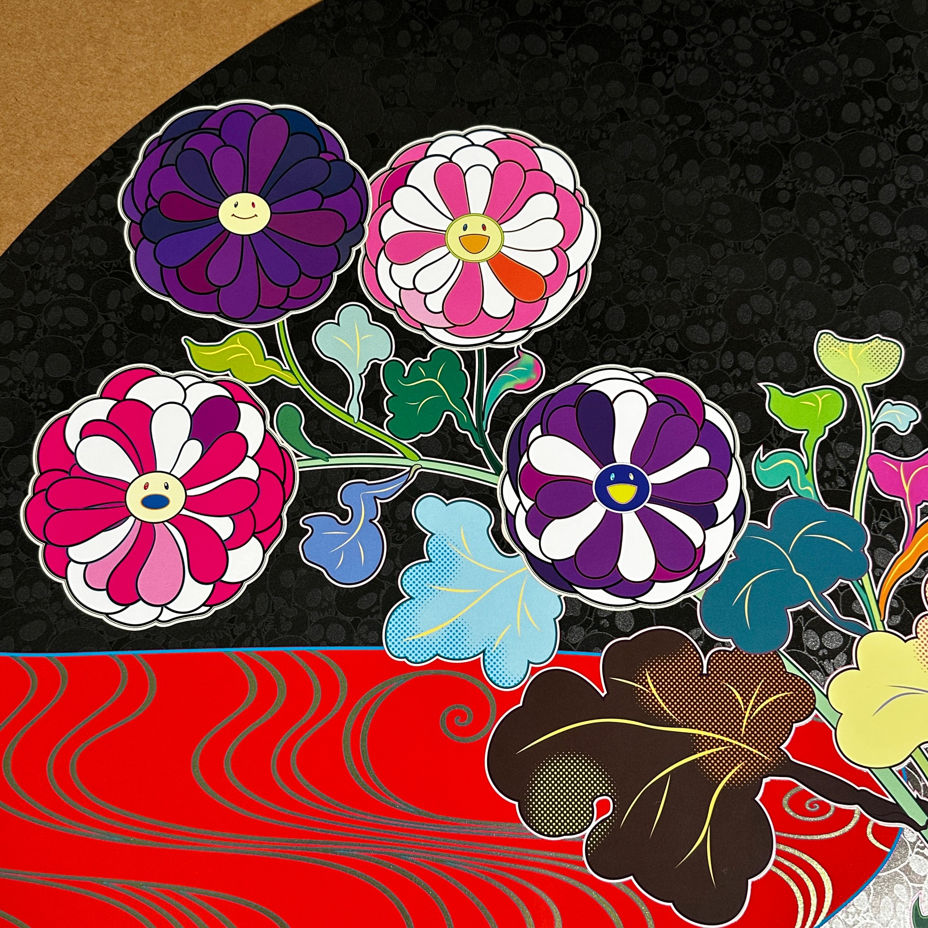 Flowers Blooming in the Isle of the Dead (Takashi Murakami, Tokyo, Flowers) 6