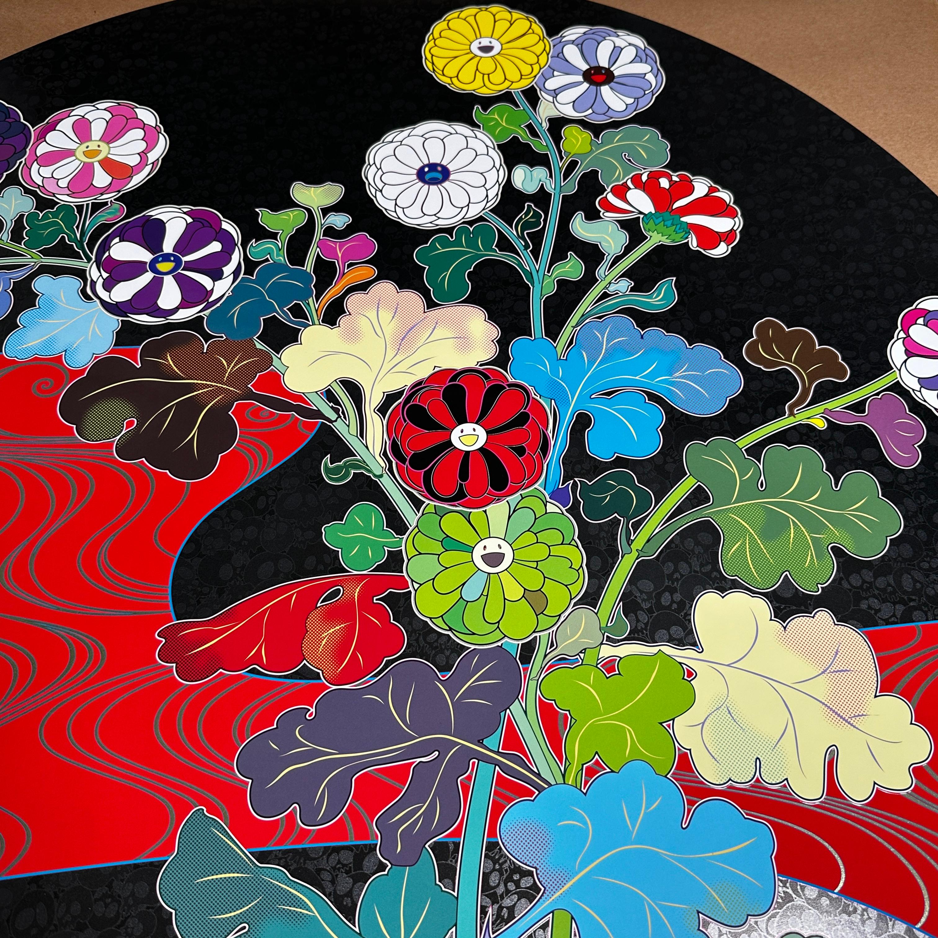 Flowers Blooming in the Isle of the Dead (Takashi Murakami, Tokyo, Flowers) 4