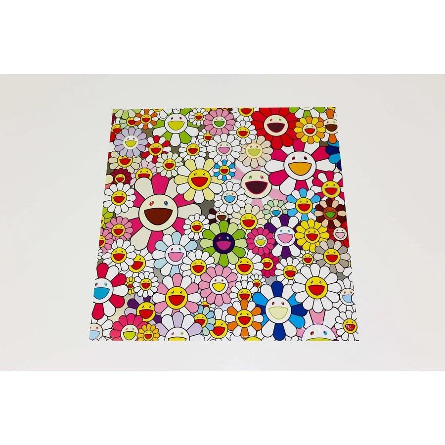 Flowers Blooming in this World and the Land of Nirvana (2) - Print by Takashi Murakami