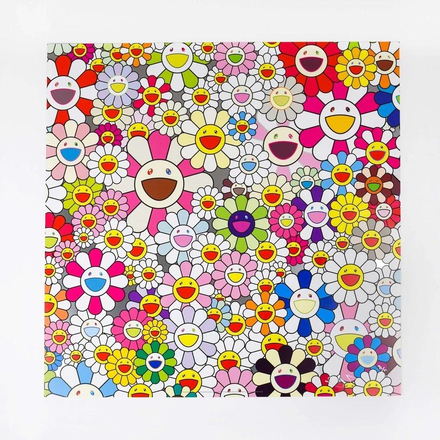 Takashi Murakami Print - Flowers Blooming in this World and the Land of Nirvana (3)