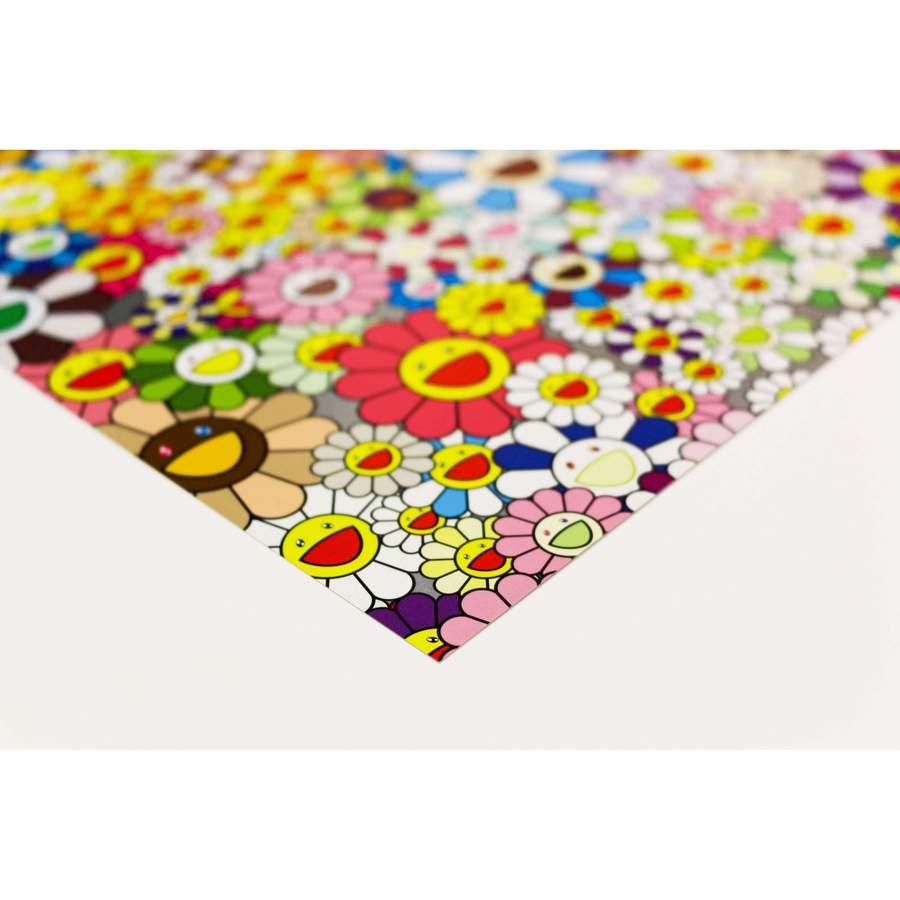 Flowers Blooming in this World and the Land of Nirvana (5) - Contemporary Print by Takashi Murakami