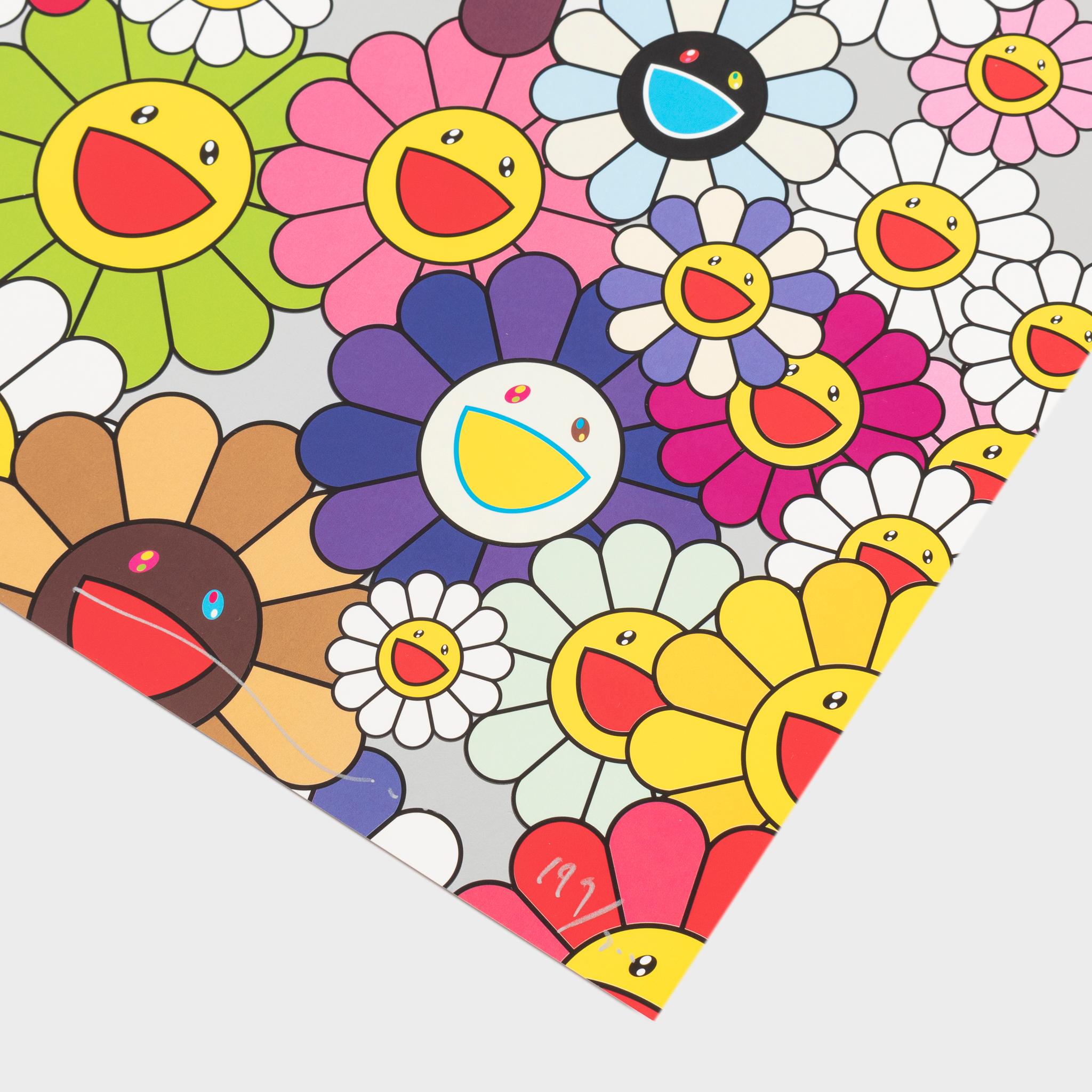 Fiori Fiori Fiori - Print Contemporaneo di Takashi Murakami