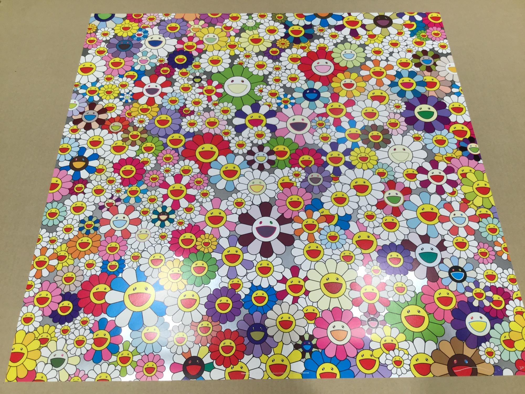 Flowers, Flowers, Flowers. Limited Edition signed and numbered by Murakami - Print by Takashi Murakami