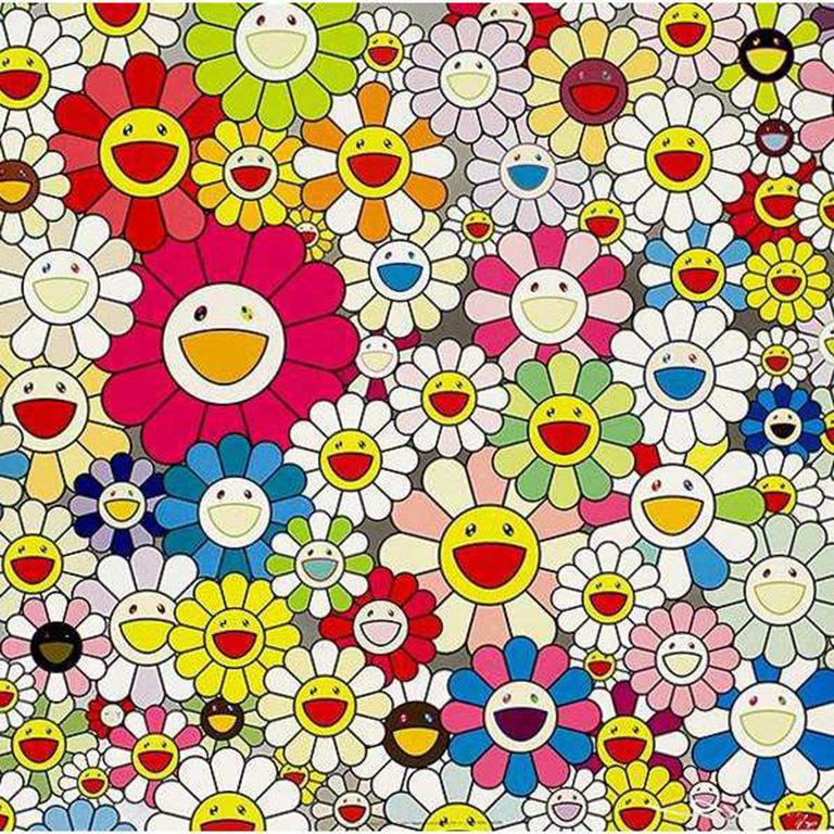 Takashi Murakami Print - Flowers From The Village of Ponkotan